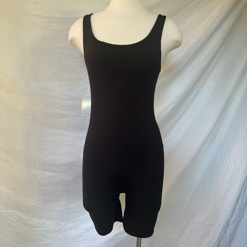 Lorna Jane Black Bike Short Onesie